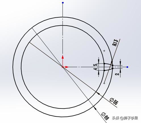 角度陣列 solidworks2018 齒輪圖形陣列練習(xí)